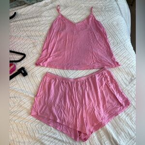 Stars Above Pink Women's Pajama Set